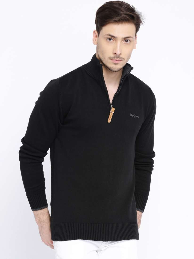 Pepe jeans black sweater new arrivals
