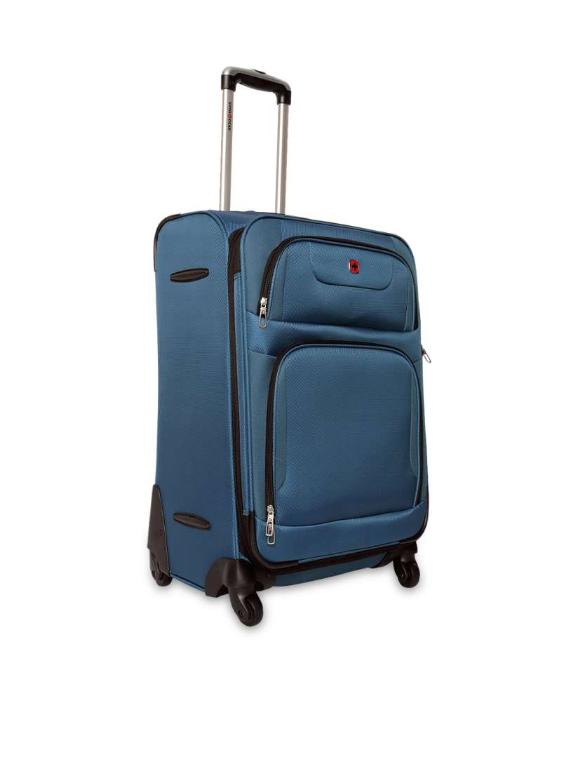 Buy Swiss Gear Unisex Blue Spinner Small Trolley Suitcase Trolley Bag for Unisex 1635006 Myntra