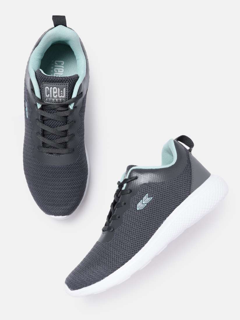 Buy Crew STREET Women Grey Woven Design Walking Shoes Sports Shoes for Women 16354722 Myntra