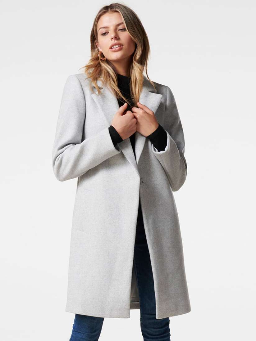 Tailored fit overcoat on sale