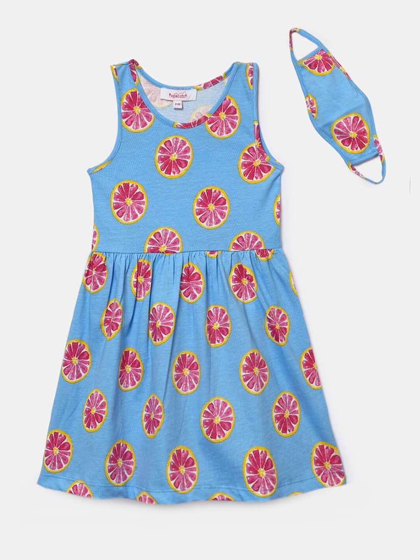 Hopscotch cotton frocks top