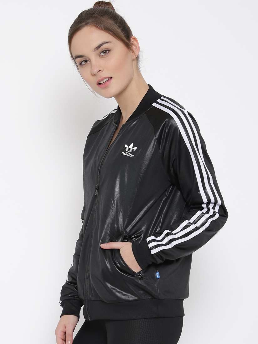 Womens bomber jacket adidas sale