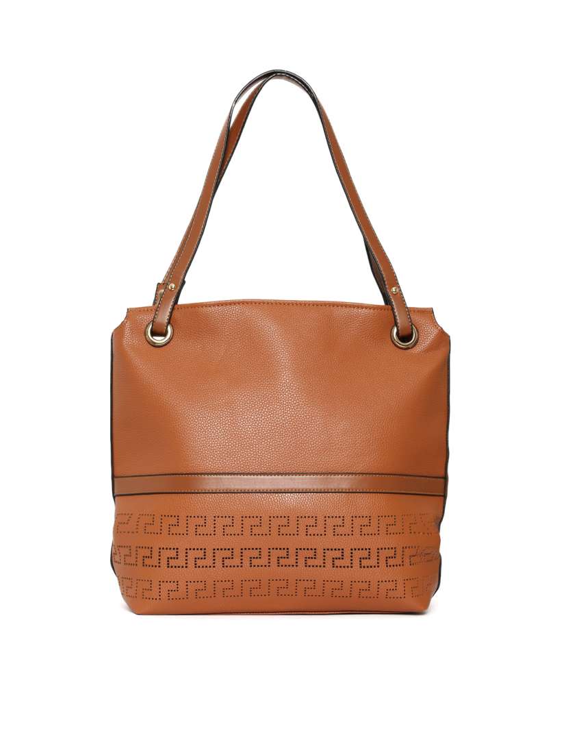Buy DressBerry Brown Cut Work Shoulder Bag Handbags for Women 1637273 Myntra