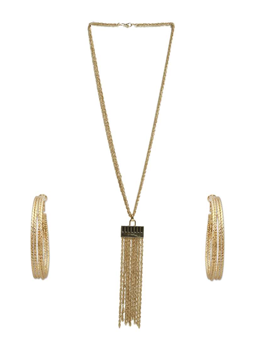 Buy Globus Gold Toned Jewellery Set Jewellery Set for Women 1637361 Myntra