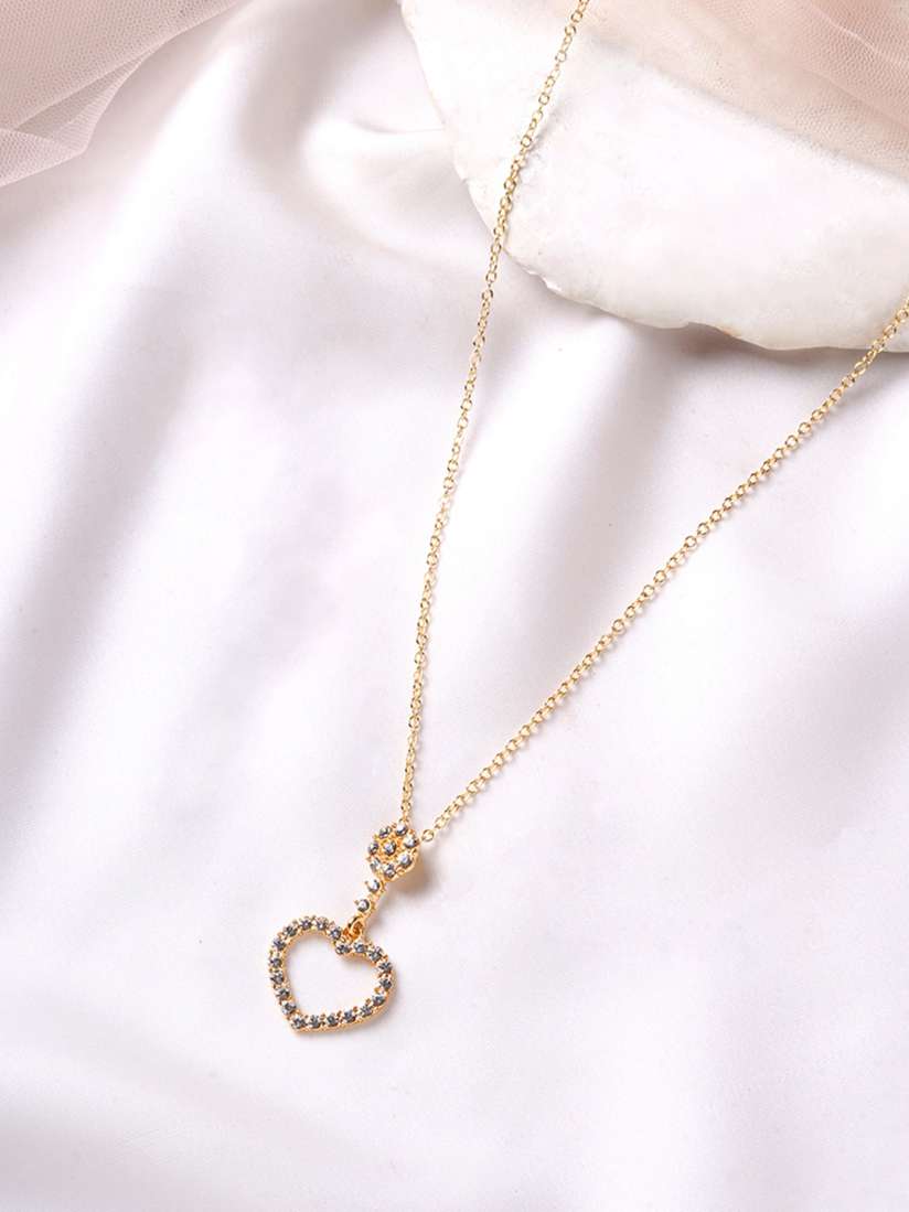 Bewitched heart necklace top