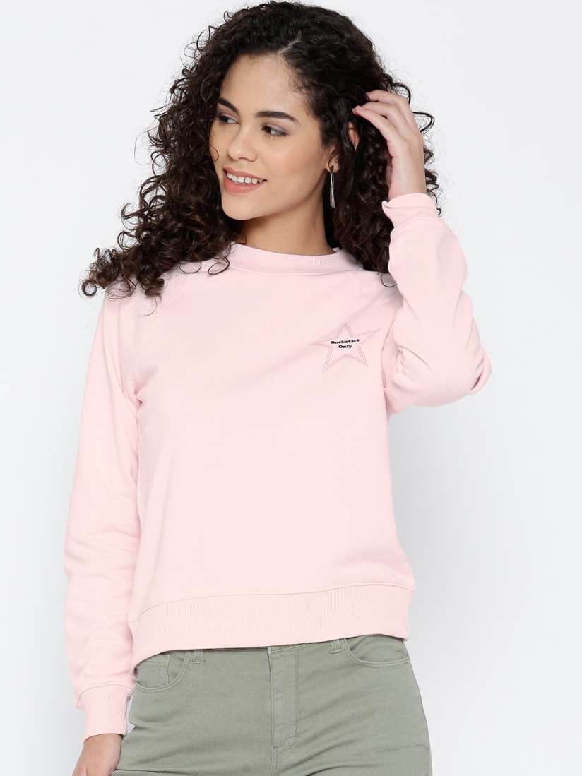 Forever 21 pink sweatshirt new arrivals