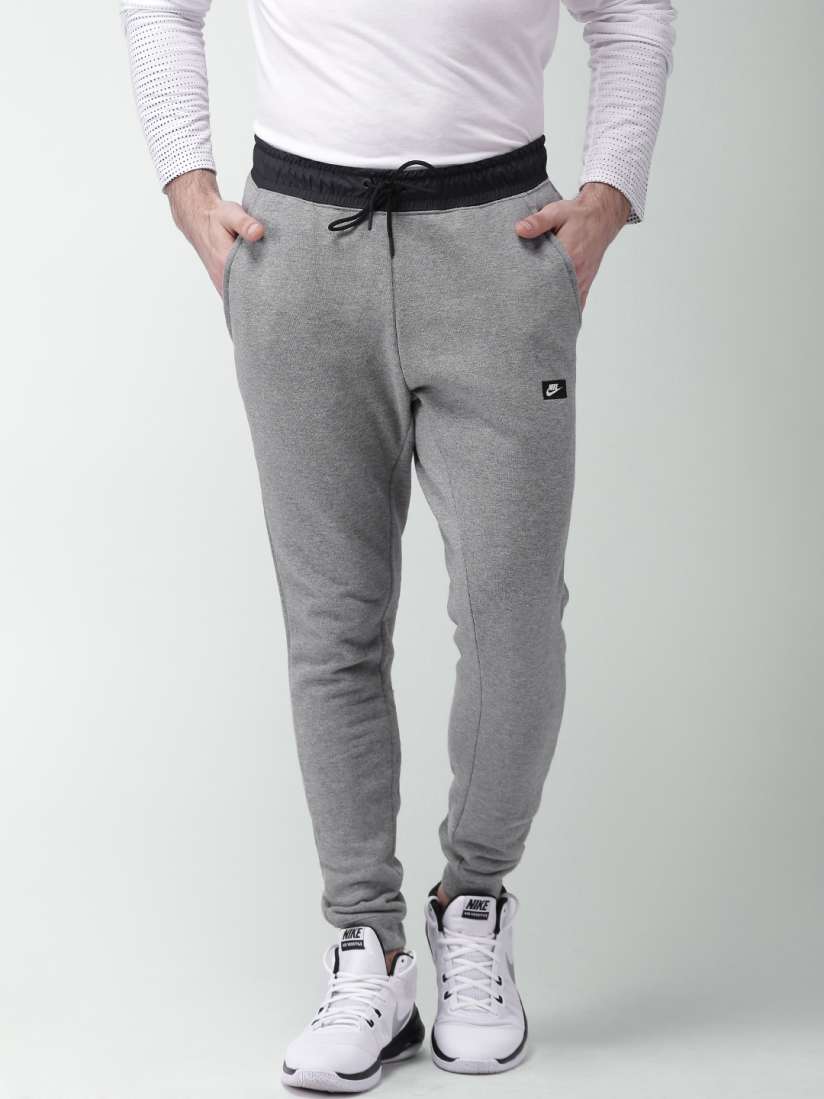 Grey nike modern joggers shop