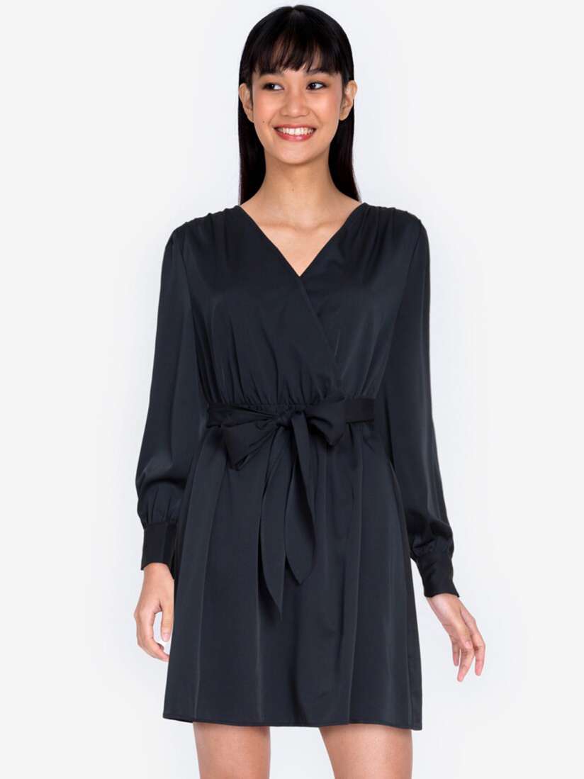 Buy ZALORA BASICS Navy Blue Dress Dresses for Women 16386052 Myntra