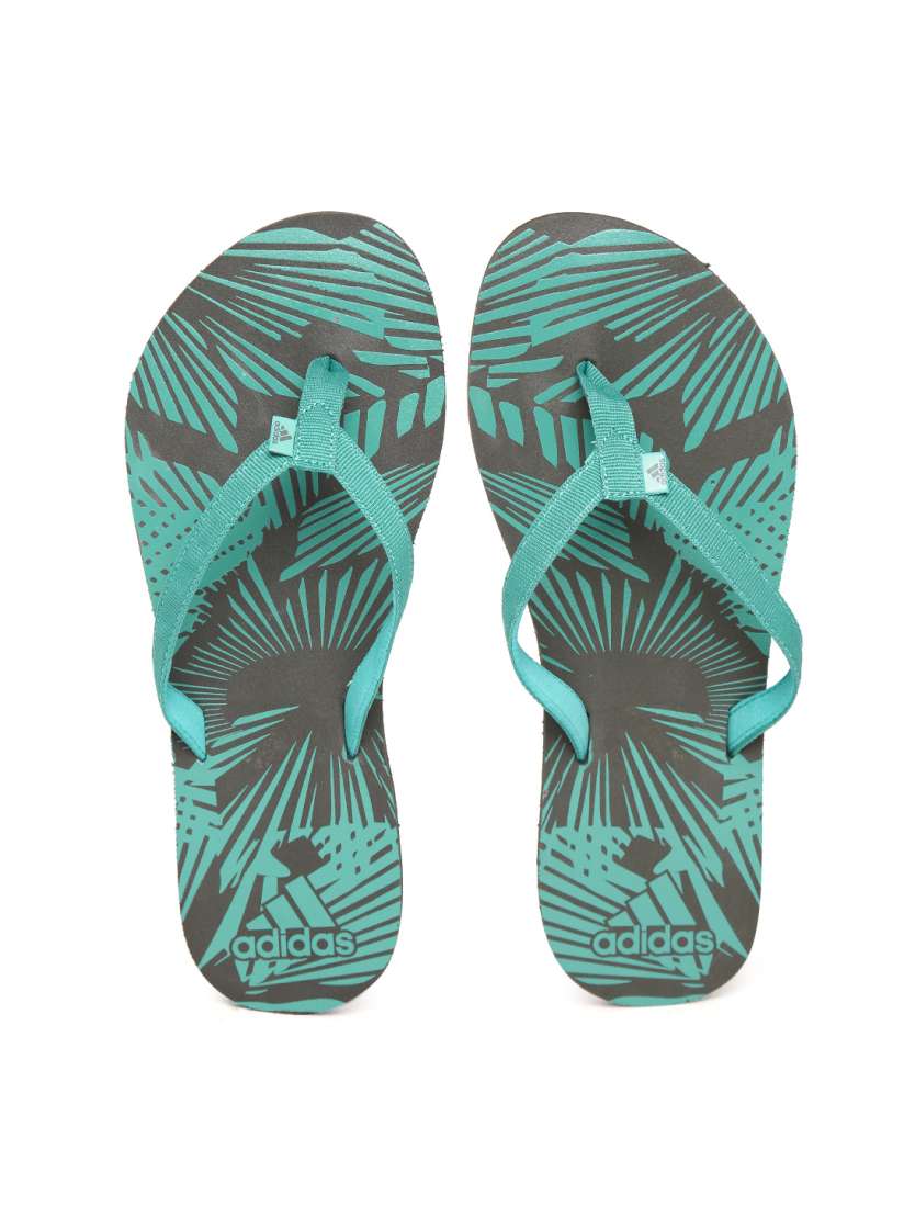 Buy ADIDAS Women Green Printed Aril Attack Flip Flops Flip Flops for Women 1639608 Myntra