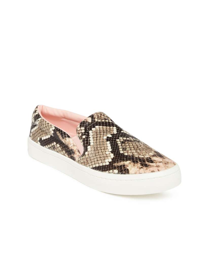 Buy ADIDAS Originals Women Brown Textured Leather Court Vantage Slip On Sneakers Casual Shoes for Women 1639622 Myntra