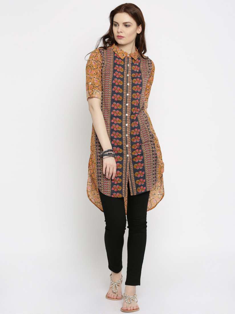 Global desi kurtis on myntra clearance