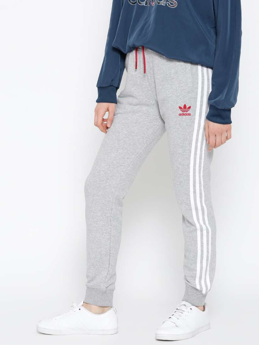 Buy ADIDAS Originals Grey Melange PW HU SS Track Pants Track Pants for Women 1640214 Myntra