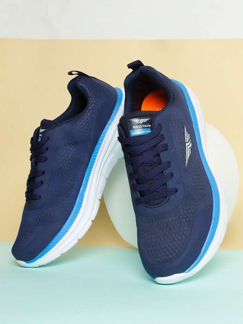 Red tape navy blue walking shoes outlet