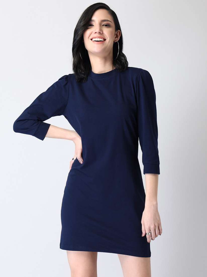 Buy FabAlley Blue Ethnic Sheath Dress Dresses for Women 16411030 Myntra