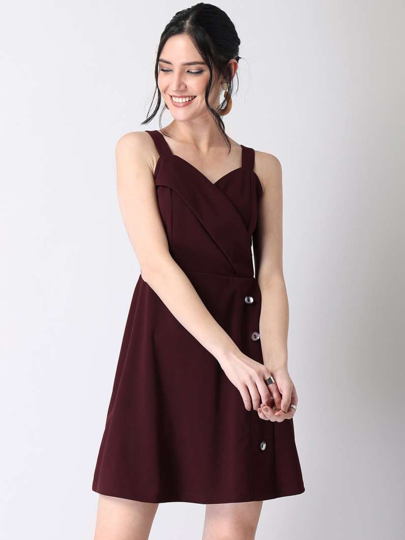 Faballey maroon dress deals