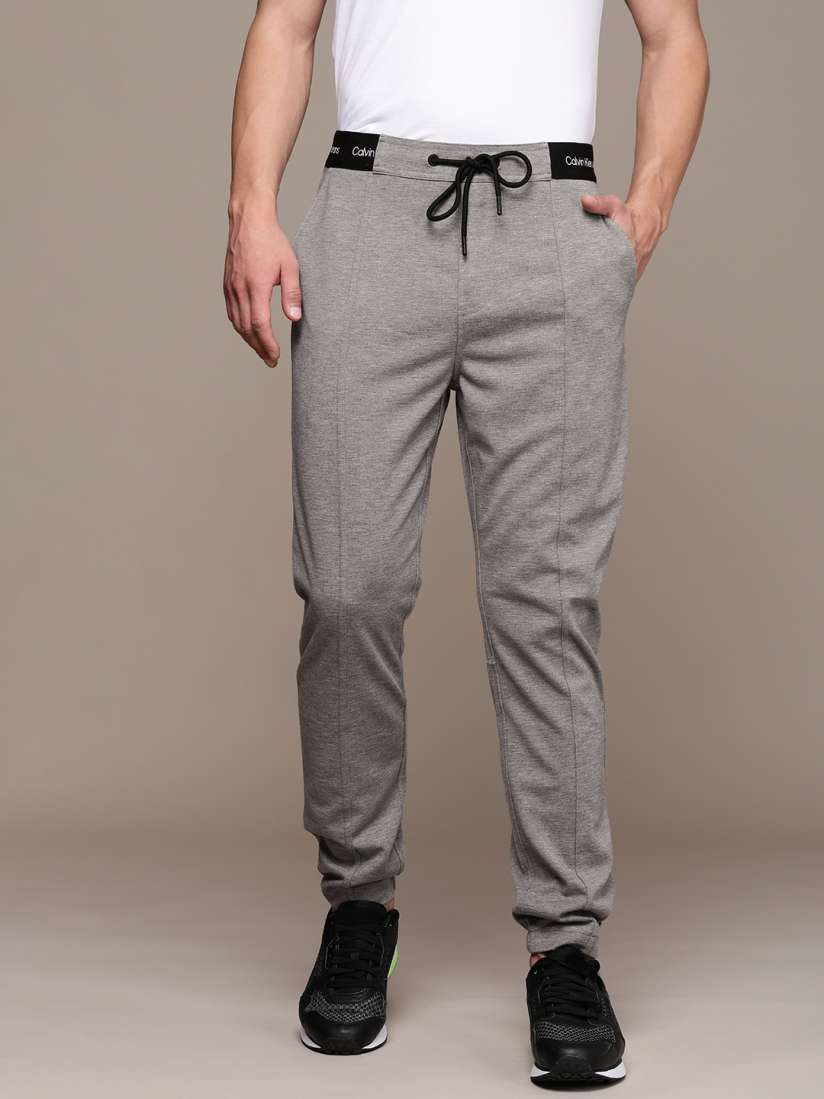Calvin klein grey track pants clearance