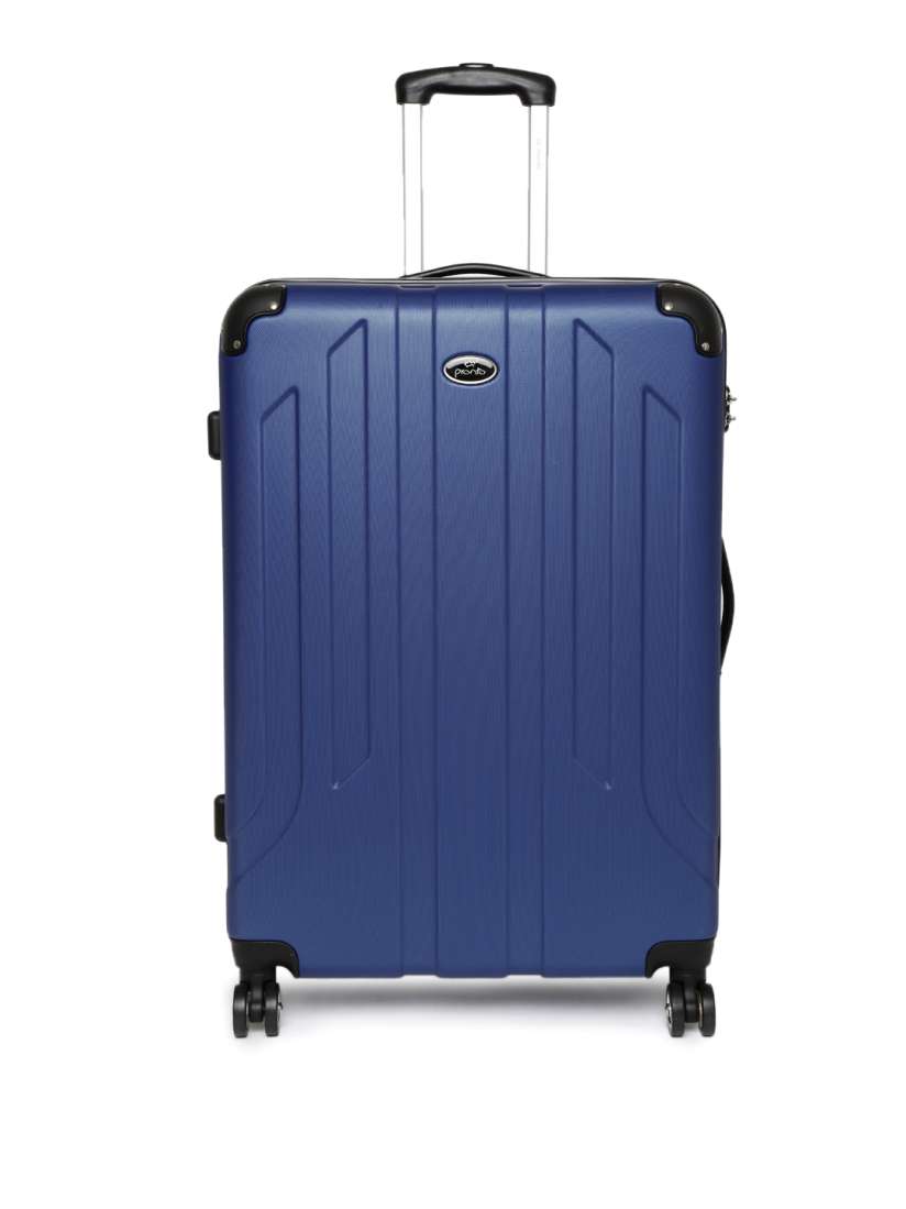 Buy Pronto Unisex Blue Protec 4 Spinner 78 Large Trolley Suitcase Trolley Bag for Unisex 1641390 Myntra