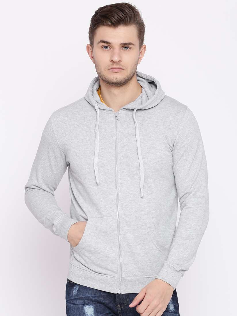 Flipkart Peter England Grey Sweatshirt Peter England Grey - Main Image