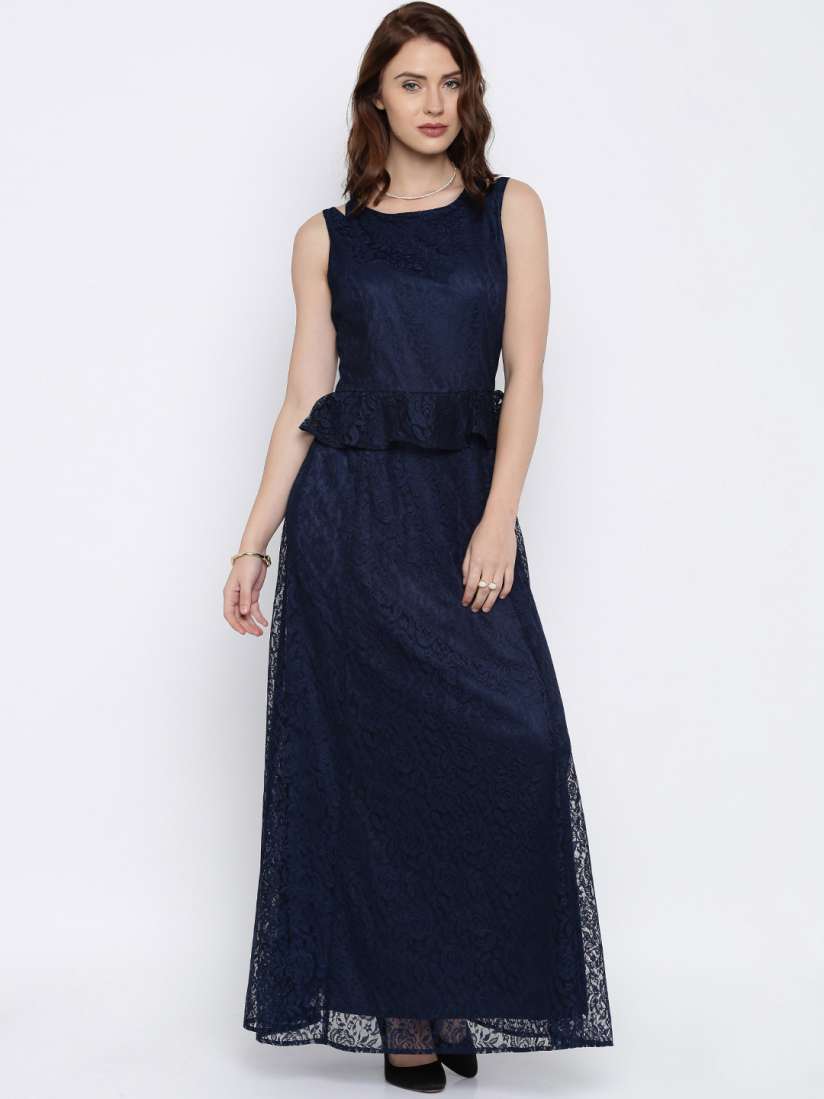 Myntra lace dress store