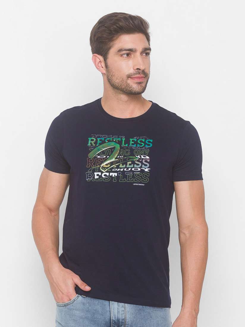 Spykar t shirts myntra hot sale