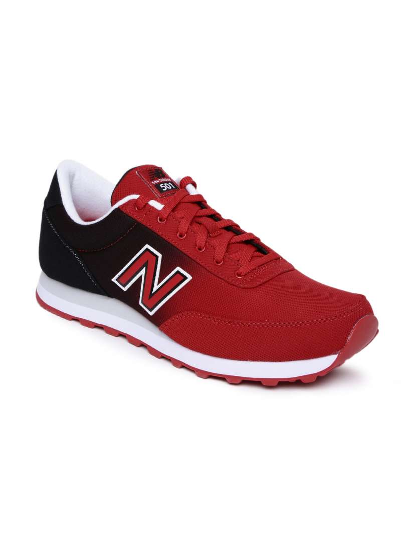 Buy New Balance Men Red Black ML501HXB Running Shoes Sports Shoes for Men 1645444 Myntra