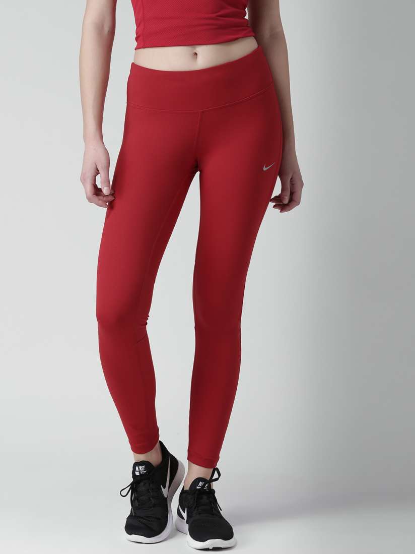 Red running leggings cheap