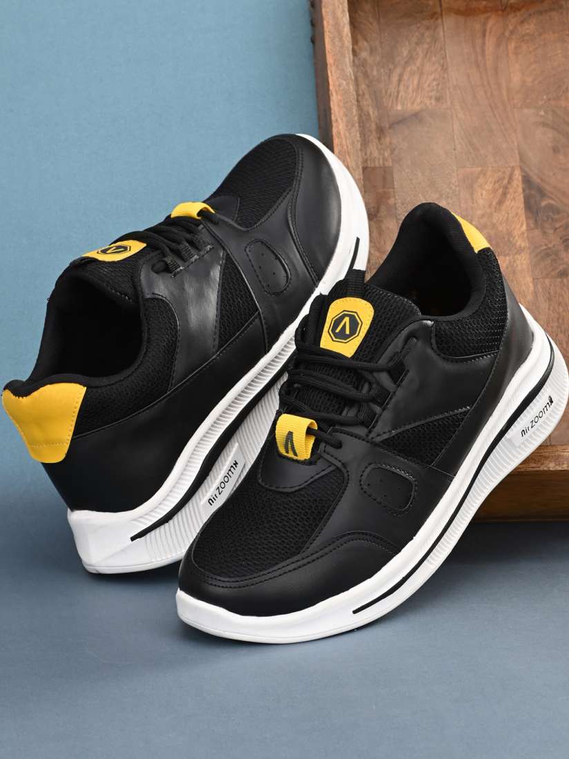 Afrojack sneakers black casual shoes clearance