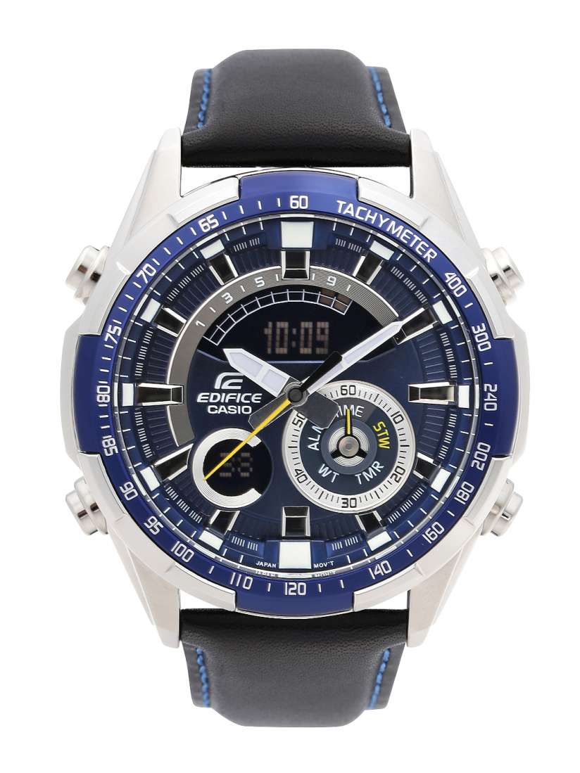 Buy CASIO Edifice Men Navy Blue Dial Sensor chronograph Watch ERA 600L 2AVUDF EX355 Watches for Men 1647466 Myntra