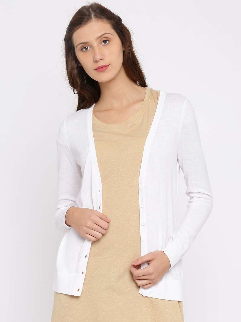 White cardigan forever 21 discount