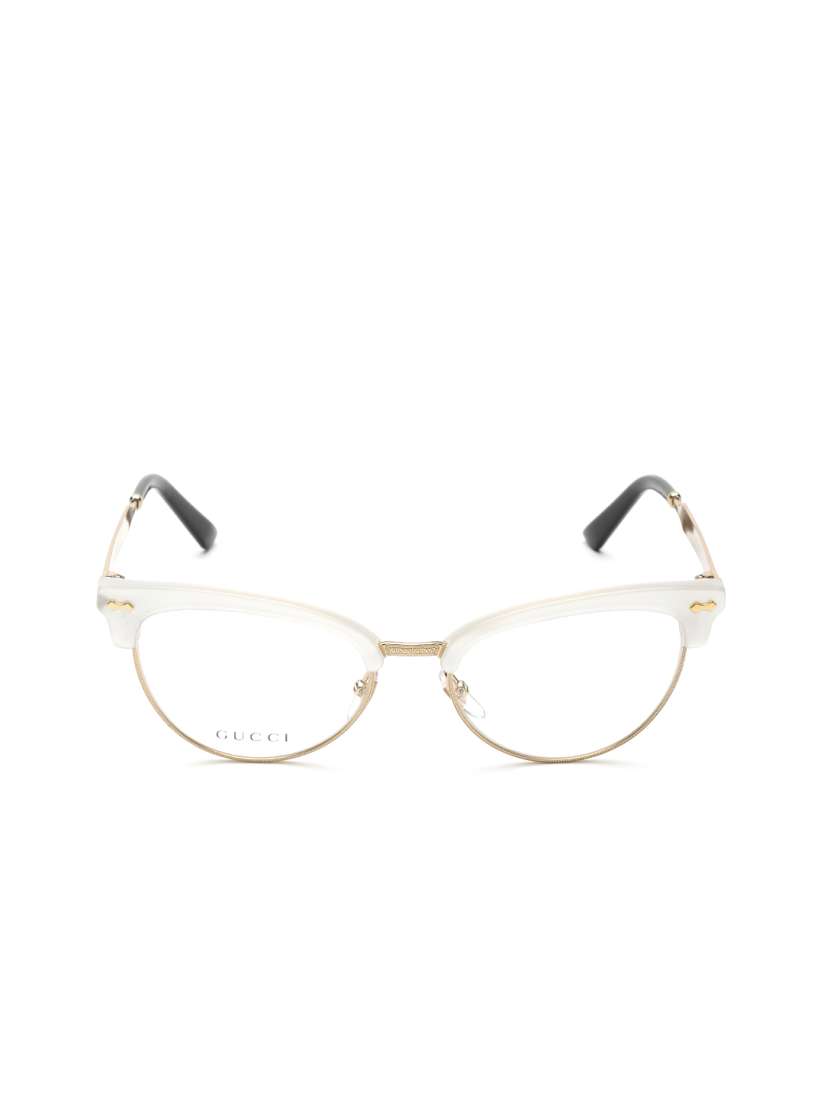Buy Gucci Women Gold Toned Off White Cat Eye Frames GG 4284 U29 Frames for Women 1648078 Myntra