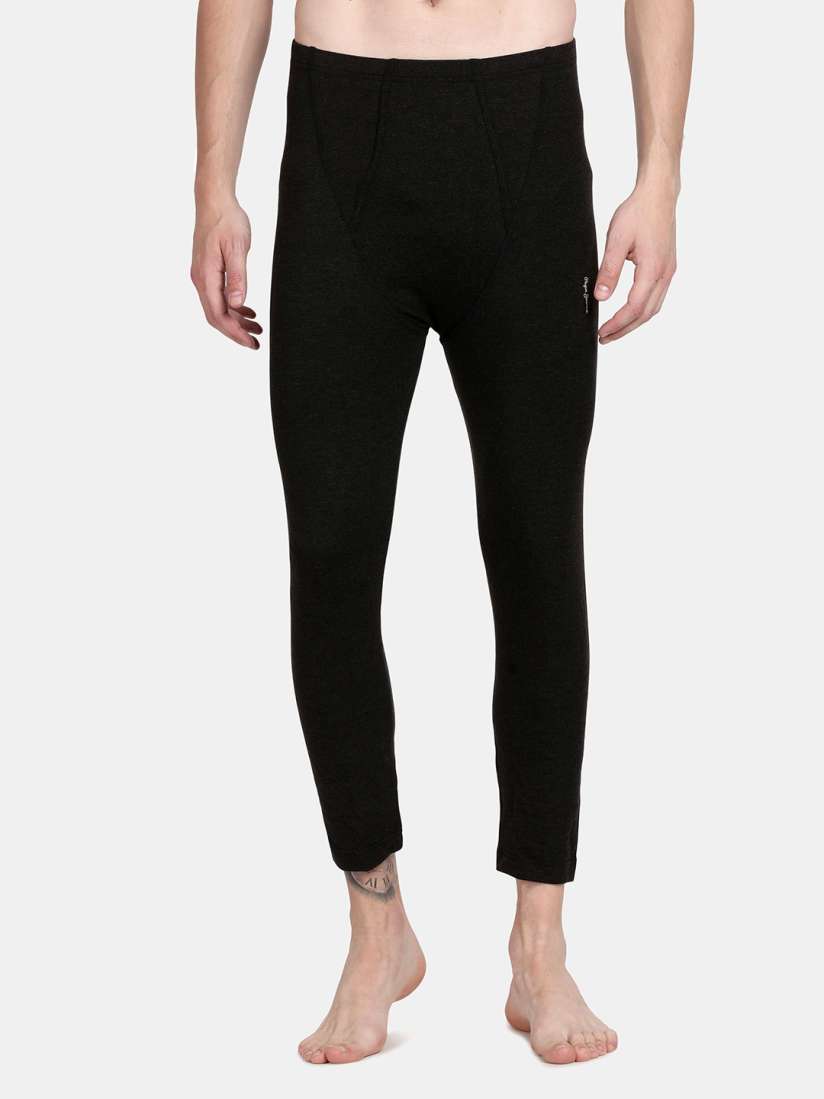 Buy Pepe Jeans Men Black Solid Thermal Bottom Thermal Bottoms for Men 16486810 Myntra