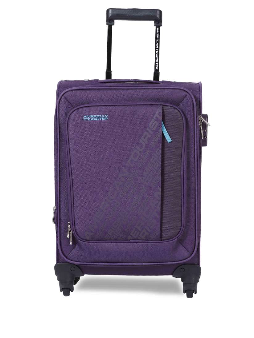 Buy AMERICAN TOURISTER Unisex Purple Small Trolley Suitcase Trolley Bag for Unisex 1649355 Myntra