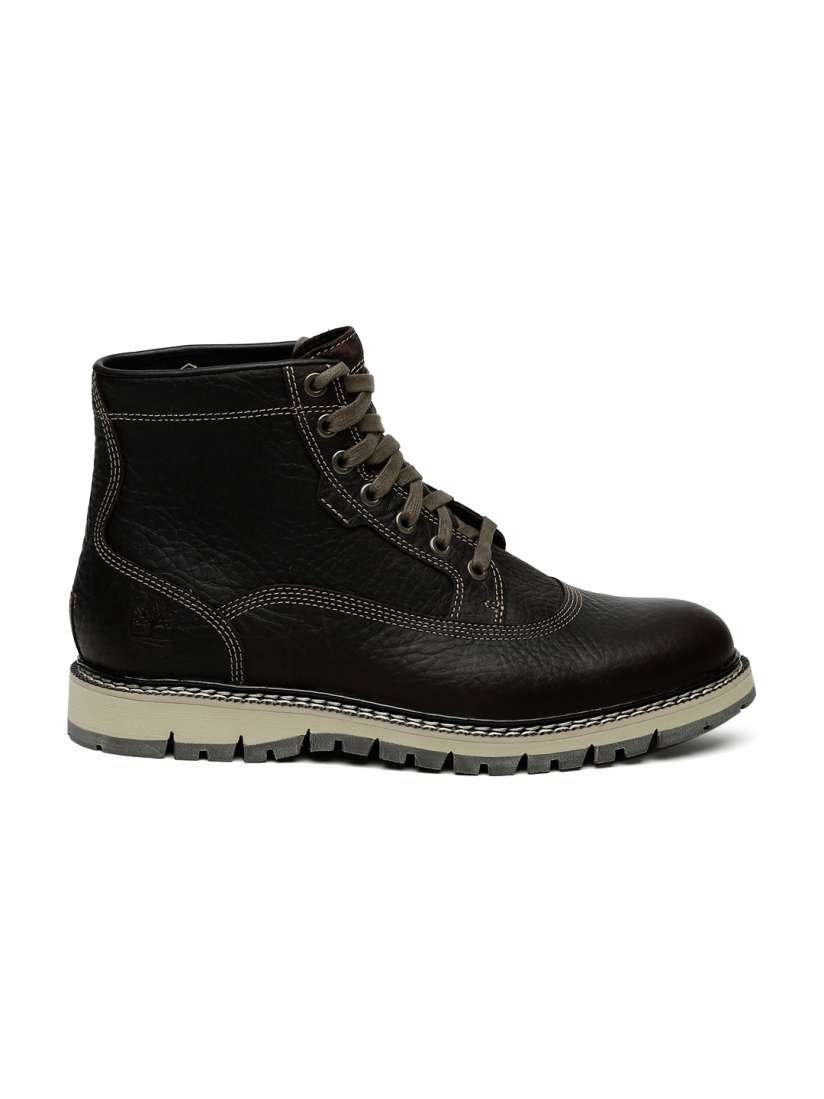 Buy Timberland Men Coffee Brown High Top Leather Boots Boots for Men 1650667 Myntra