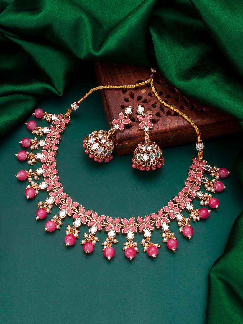 Myntra choker set hot sale
