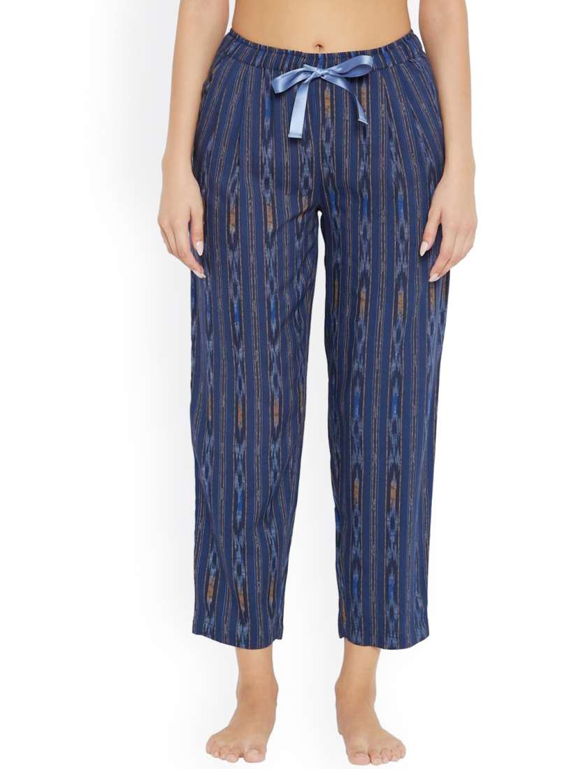 Cotton pyjamas for ladies myntra outlet