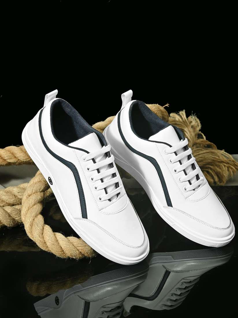 Buy The Roadster Lifestyle Co Men White Sneakers Casual Shoes for Men 16513990 Myntra