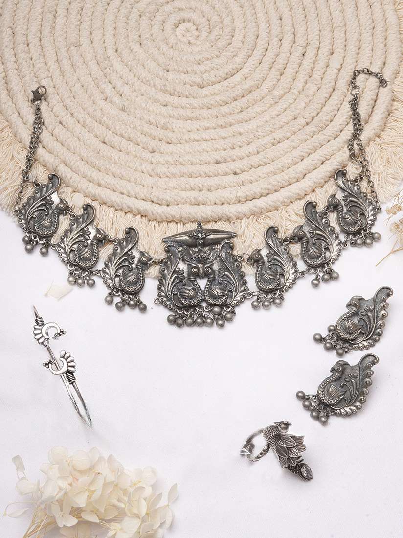 Myntra oxidized jewellery cheap