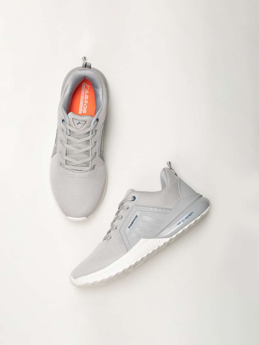Buy ABROS Men Grey Mesh HOBART Running Shoes Sports Shoes for Men 16524596 Myntra
