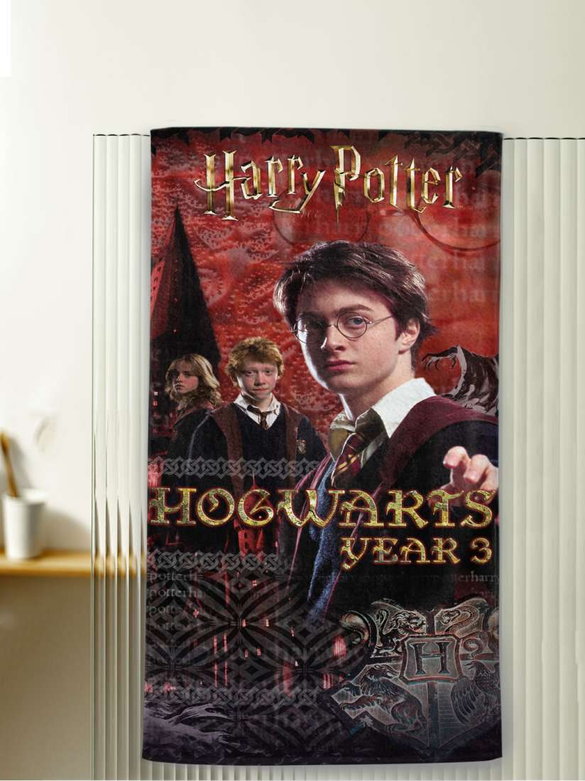 Buy YK Kids Red Black Harry Potter Printed Pure Cotton Bath Towel Bath Towels for Unisex Kids 16530286 Myntra