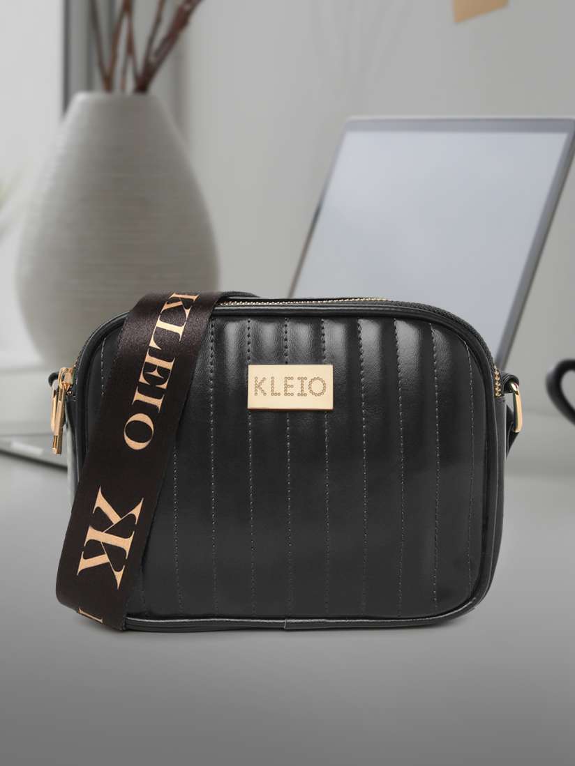 Buy KLEIO Vegan Quilted Sling Cross Body Bag Handbags for Women 16531260 Myntra