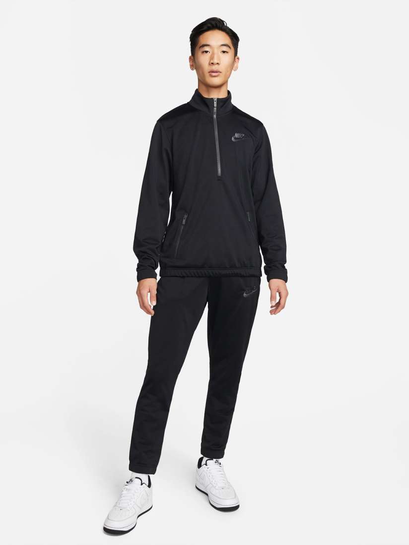 Buy Nike Men Black Brand Logo Printed Poly Knit Track Suit Tracksuits for Men 16534462 Myntra