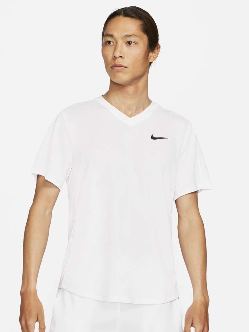 Nike dri fit v neck men's shirts discount