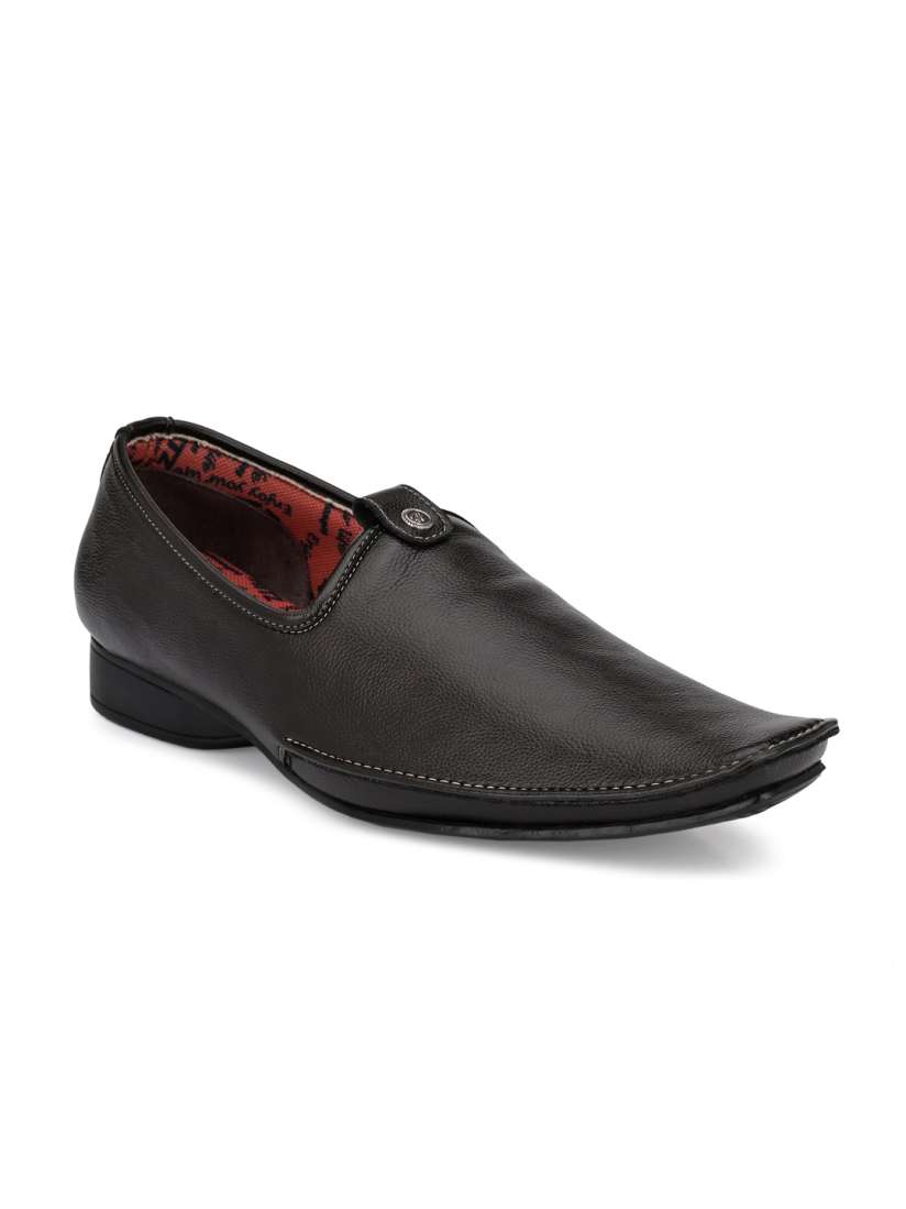 Myntra leather shoes for mens top