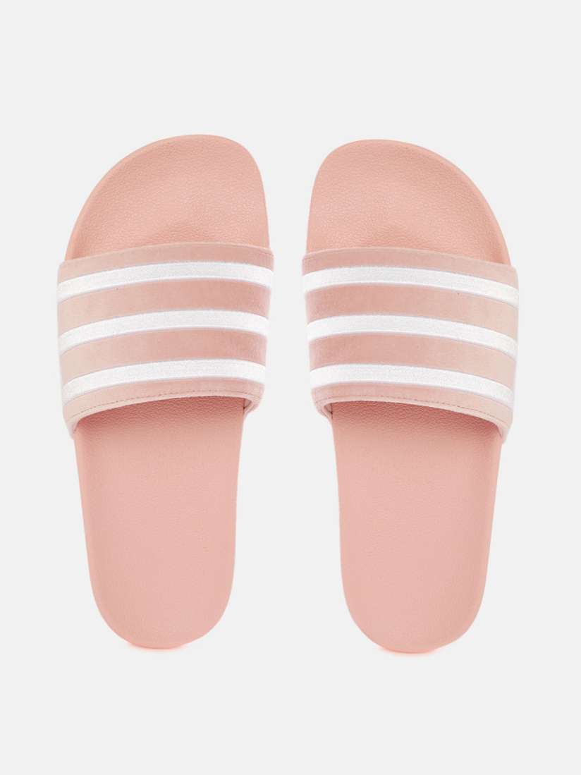 Adidas flip flops myntra top