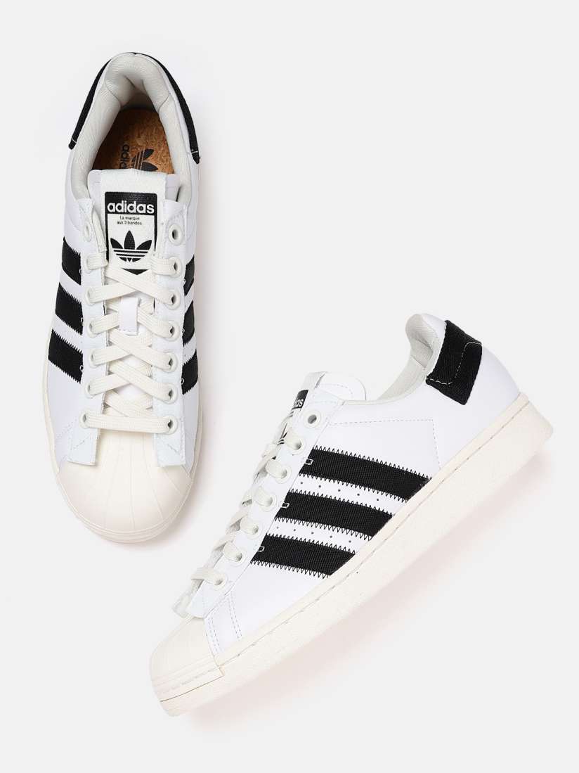 Buy ADIDAS Originals Men White Black Solid Superstar Parley Sustainable Sneakers Casual Shoes for Men 16558150 Myntra