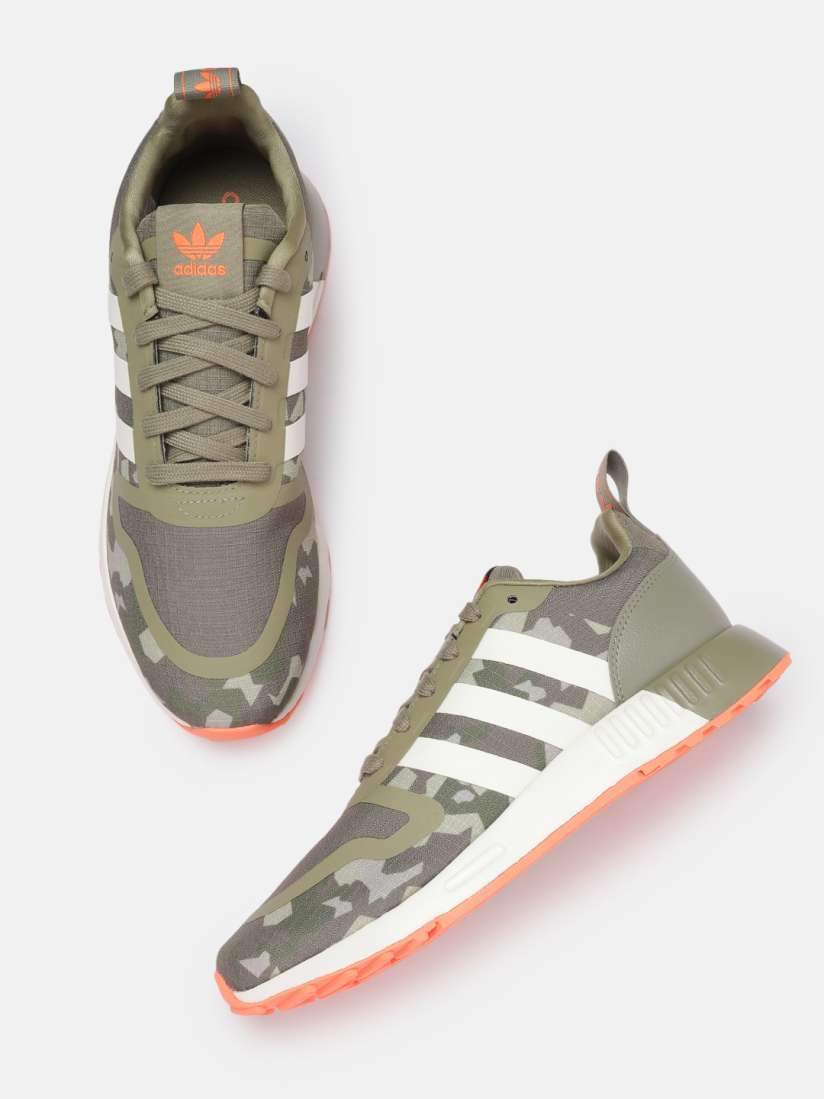 Buy ADIDAS Originals Men Green White Camouflage Print Multix Sneakers Casual Shoes for Men 16558264 Myntra