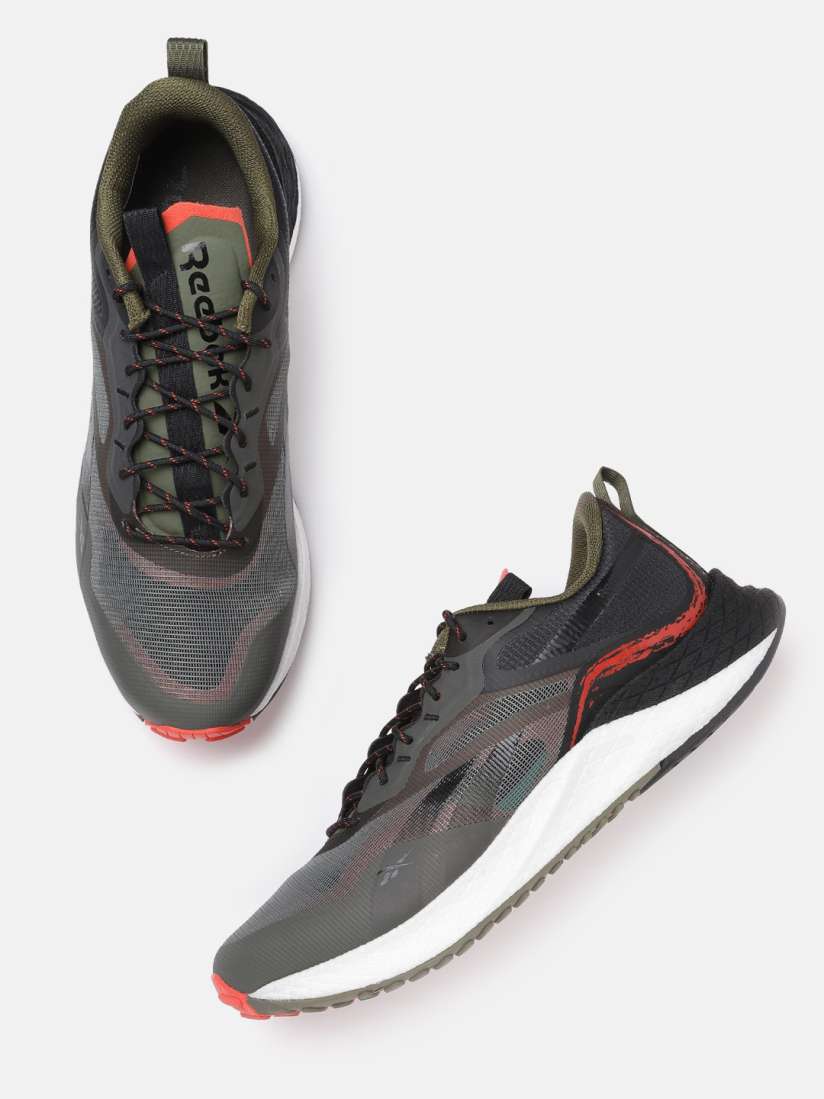 Buy Reebok Men Olive Green Woven Design Floatride Energy 3.0 Adventure Running Shoes Sports Shoes for Men 16560998 Myntra