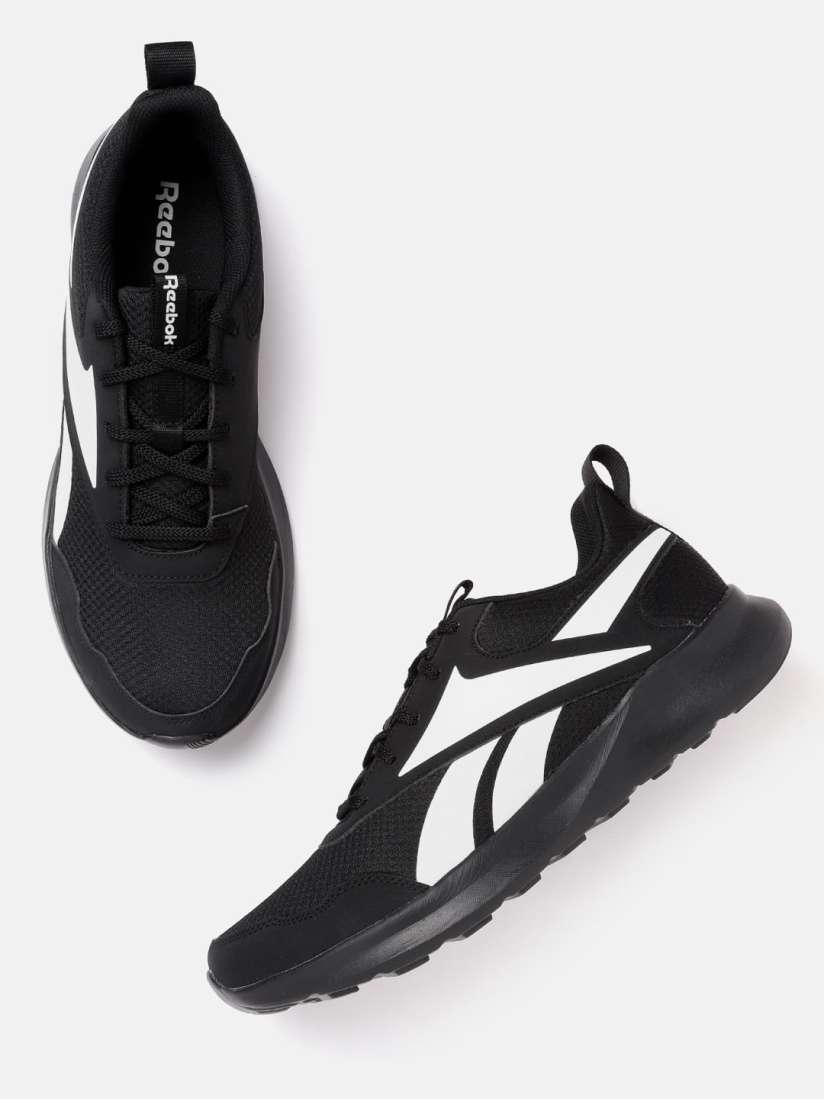 Buy Reebok Men Black White Woven Design Sprinter Running Shoes Sports Shoes for Men 16561124 Myntra