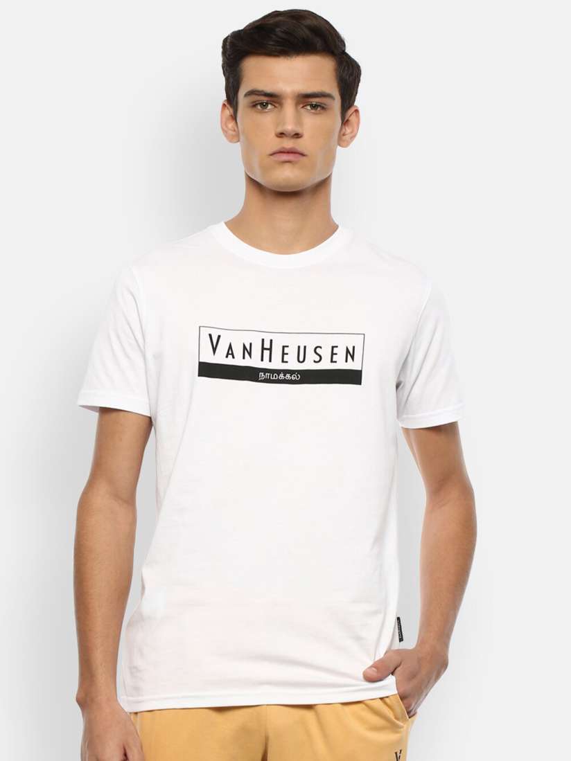 Van heusen t shirts myntra sale