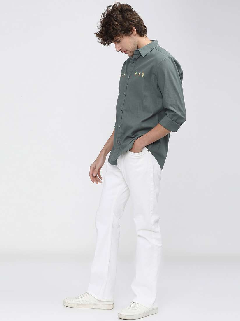 White Jeans White Casual Attire For Men Fashion White Pants Men's